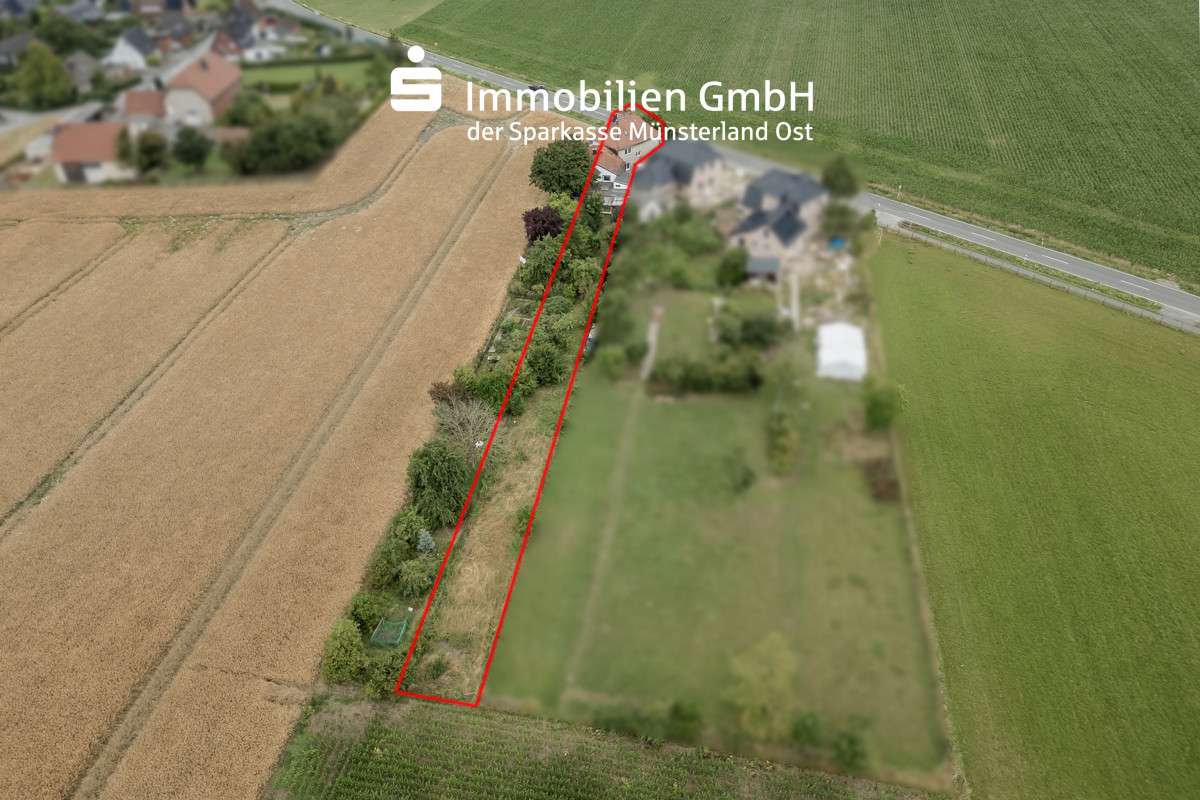 Vogelperspektive - Doppelhaushälfte in 59269 Beckum / Neubeckum mit 117m² kaufen