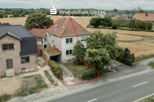 Vorderansicht Vorderansicht - Doppelhaushälfte in 59269 Beckum / Neubeckum mit 117m² kaufen