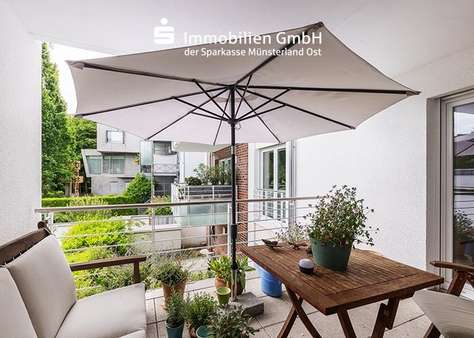 Loggia Loggia - Etagenwohnung in 48147 Münster mit 132m² kaufen