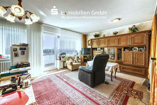 Wohn- und Schlafbereich Wohn- und Schlafbereich - Etagenwohnung in 48151 Münster mit 45m² kaufen