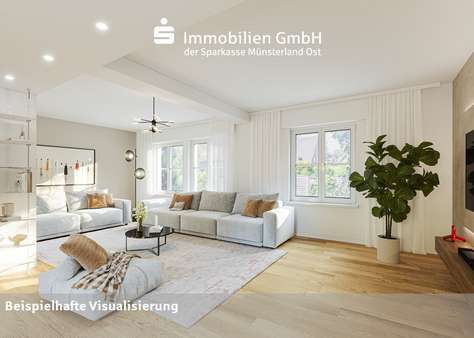 Wohnzimmer Wohnzimmer - Einfamilienhaus in 48159 Münster mit 128m² kaufen