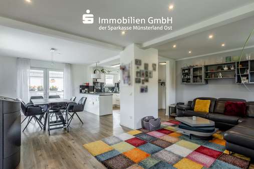 Wohnbereich Wohnbereich - Etagenwohnung in 59227 Ahlen mit 112m² kaufen