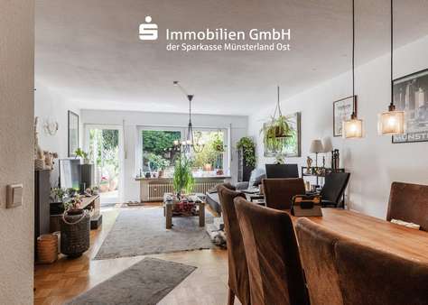 Wohn-/ Essbereich Wohn-/ Essbereich - Erdgeschosswohnung in 48143 Münster mit 93m² kaufen