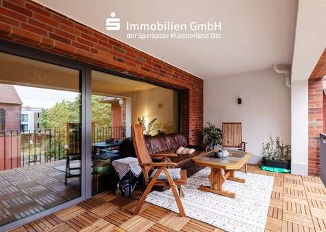 Loggia Loggia - Etagenwohnung in 48155 Münster mit 123m² kaufen