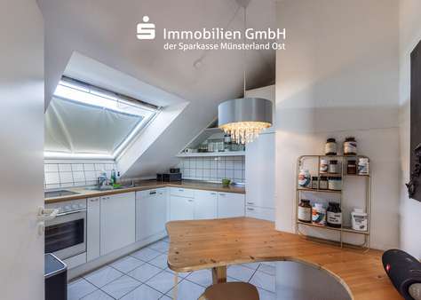 Küche - Dachgeschosswohnung in 48165 Münster mit 63m² kaufen