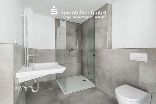 Badezimmer - Etagenwohnung in 59320 Ennigerloh mit 84m² kaufen