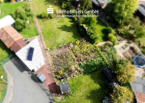 Vogelperspektive - Grundstück in 48163 Münster mit 369m² kaufen