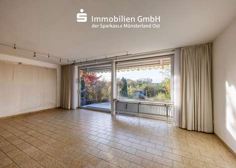 Wohnzimmer - Doppelhaushälfte in 48167 Münster mit 155m² kaufen