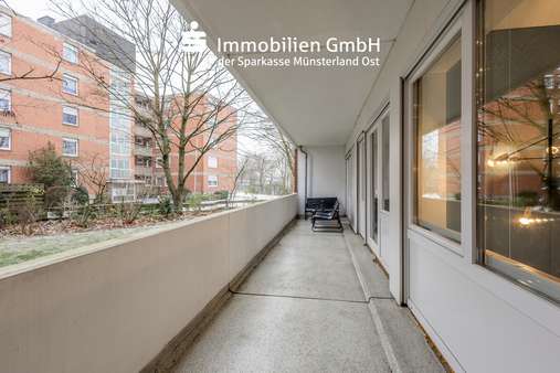 Loggia - Erdgeschosswohnung in 48231 Warendorf mit 123m² kaufen