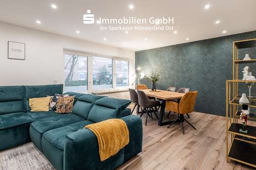 Wohn-/ Essbereich - Erdgeschosswohnung in 48231 Warendorf mit 123m² kaufen