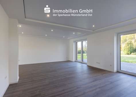 Einheit 1, Wohnzimmer (EG) - Haus in 48155 Münster mit 249m² kaufen