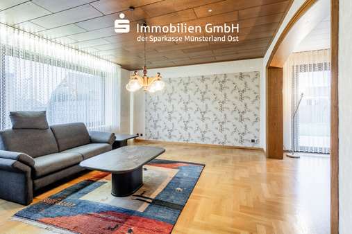 Wohnzimmer - Einfamilienhaus in 59320 Ennigerloh mit 156m² kaufen