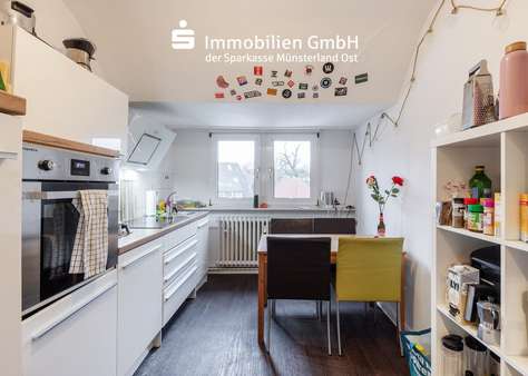 Küche - Dachgeschosswohnung in 48143 Münster mit 74m² kaufen