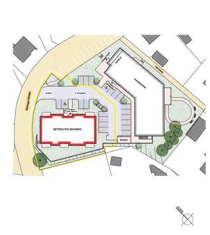 Lageplan - Erdgeschosswohnung in 49545 Tecklenburg mit 65m² kaufen