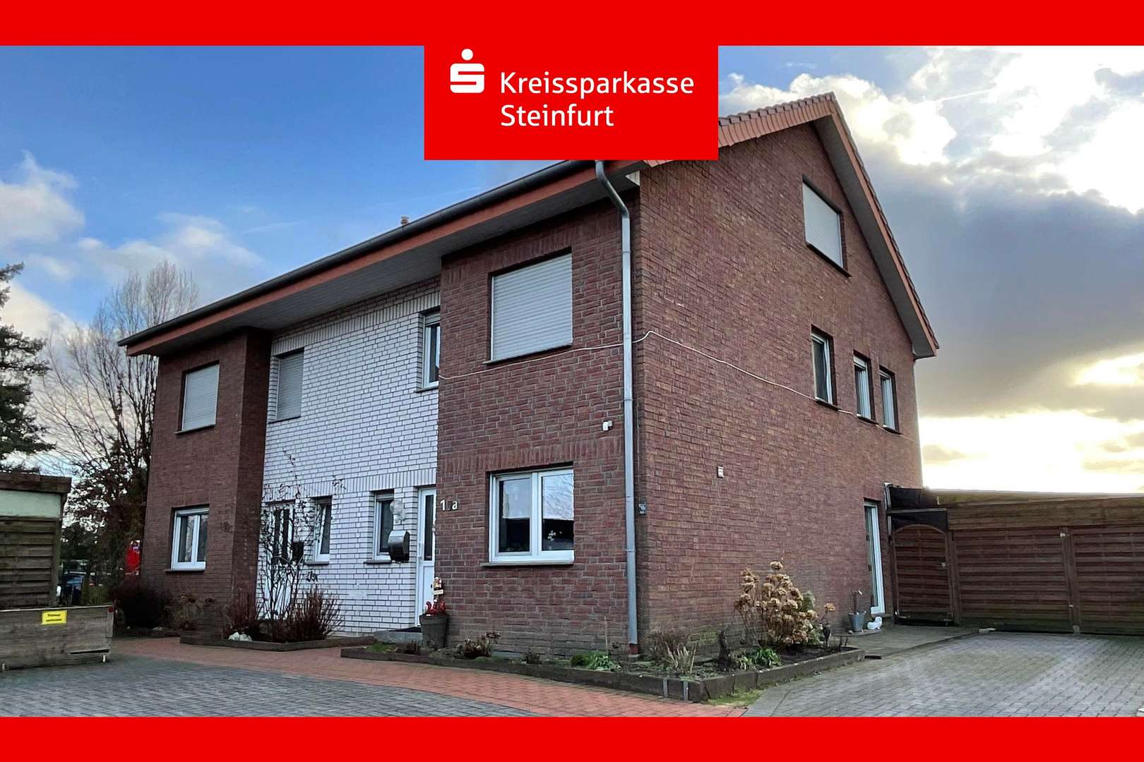 Außenaufnahme - Doppelhaushälfte in 49536 Lienen mit 115m² kaufen