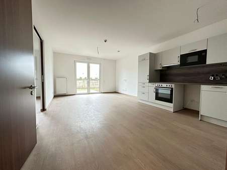 Wohnzimmer Küche kleines Arpatment - Erdgeschosswohnung in 49525 Lengerich mit 39m² günstig mieten