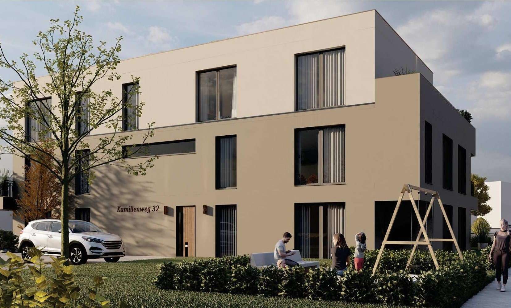 Außenansicht3 - Erdgeschosswohnung in 49086 Osnabrück mit 51m² kaufen