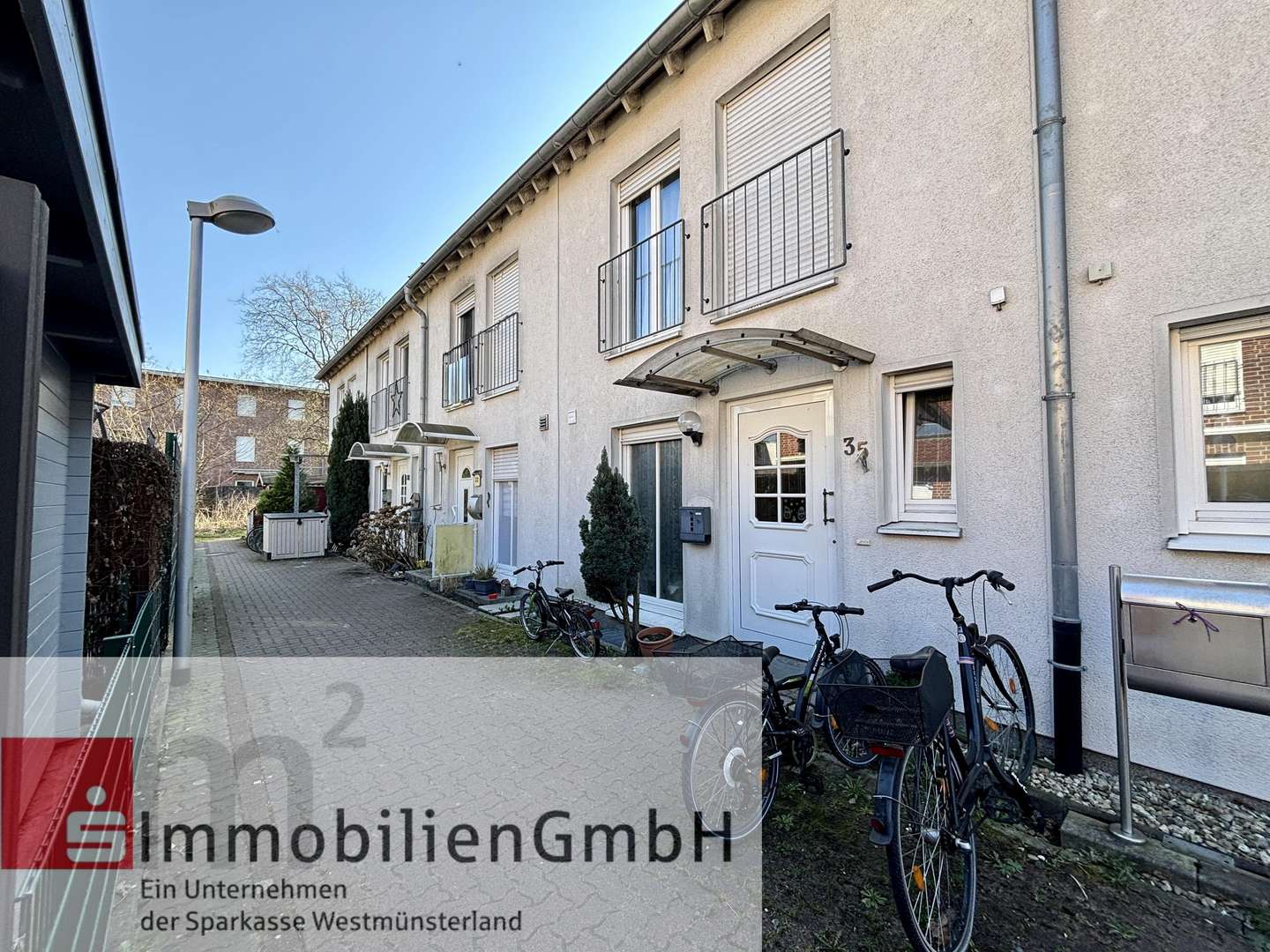 Vorderansicht - Reihenmittelhaus in 46395 Bocholt mit 119m² kaufen
