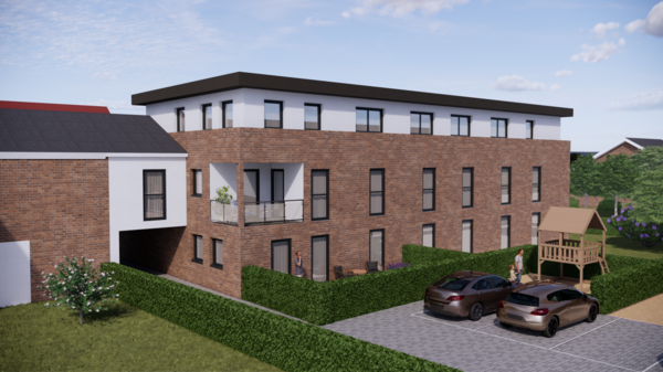 Gartenansicht - Penthouse-Wohnung in 59387 Ascheberg mit 108m² kaufen