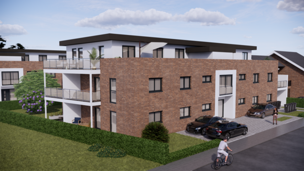 Straßenansicht - Penthouse-Wohnung in 59387 Ascheberg mit 108m² kaufen