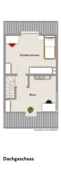 Dachgeschoss - Reihenmittelhaus in 46399 Bocholt mit 97m² kaufen