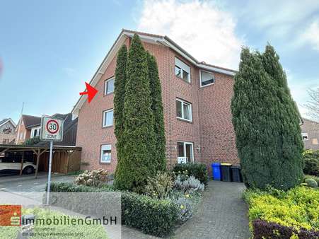 Ansicht Eingangsbereich - Dachgeschosswohnung in 46325 Borken mit 64m² als Kapitalanlage kaufen