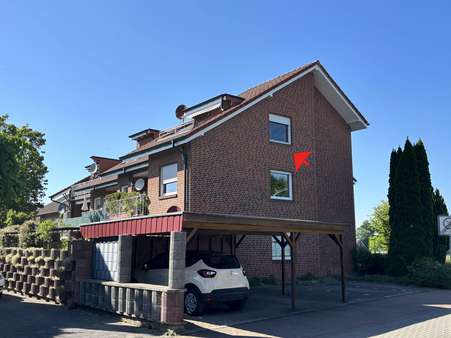 Ansicht seitlich - Dachgeschosswohnung in 46325 Borken mit 64m² als Kapitalanlage kaufen