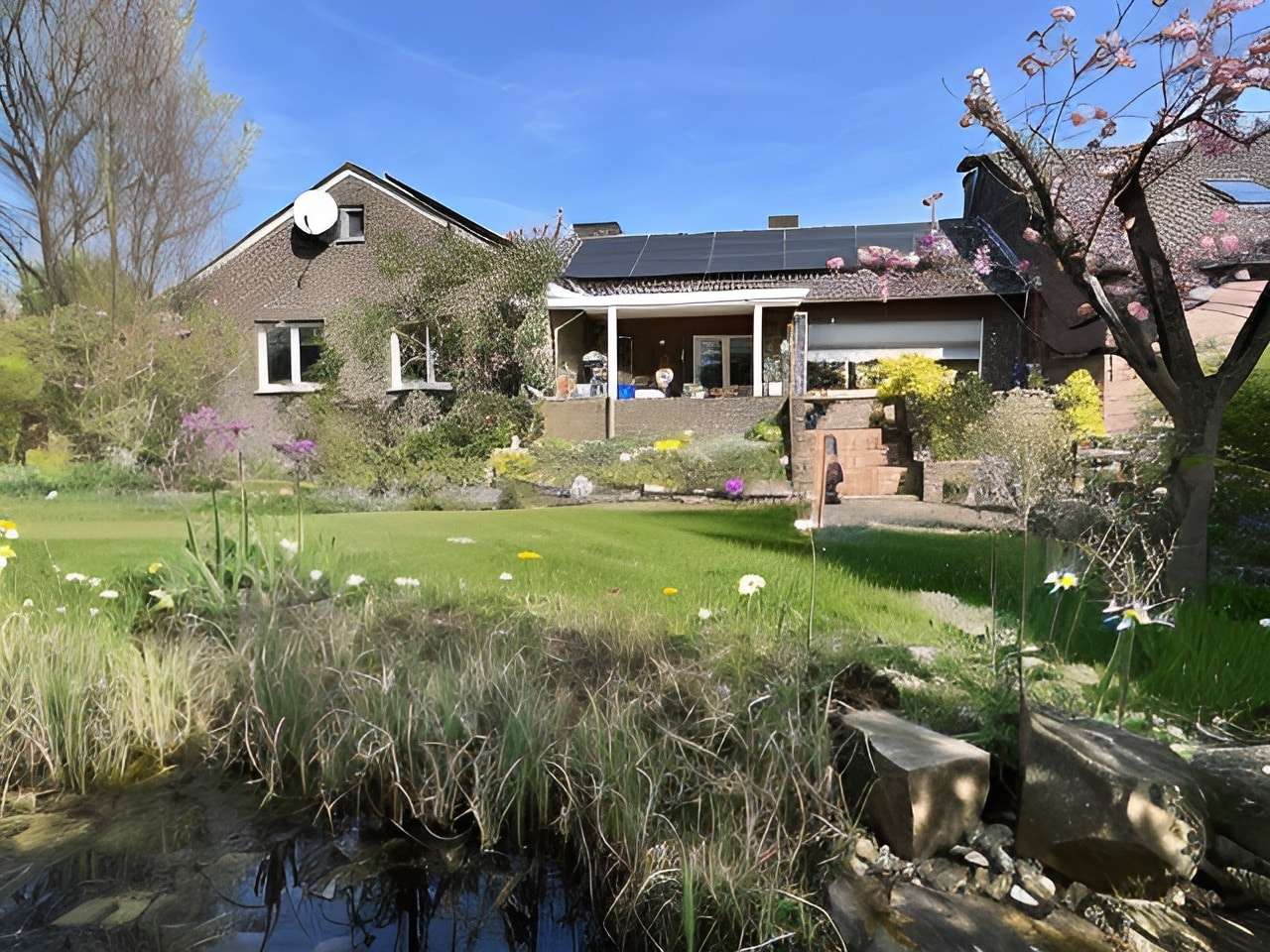 Südansicht Wohnhaus - Bungalow in 59348 Lüdinghausen mit 119m² kaufen