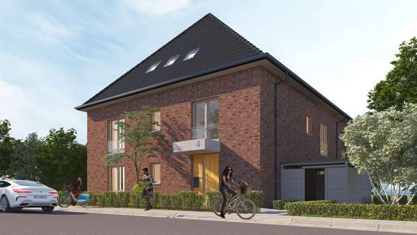 Vorderansicht - Dachgeschosswohnung in 48249 Dülmen mit 117m² kaufen