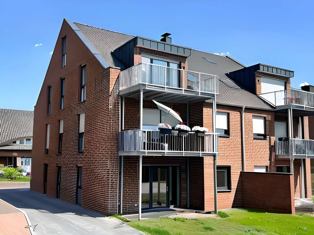 Gartenansicht Gartenansicht - Maisonette-Wohnung in 59399 Olfen mit 88m² mieten