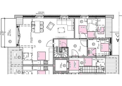 WE 6 DG rechts WE 6 DG rechts - Maisonette-Wohnung in 59399 Olfen mit 88m² mieten