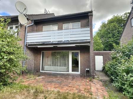 Rückansicht - Reihenendhaus in 48599 Gronau mit 125m² kaufen