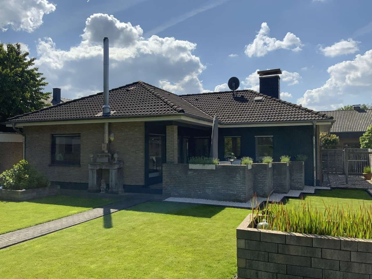 Gartenansicht - Bungalow in 48691 Vreden mit 118m² kaufen