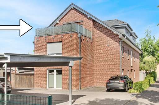 Außenansicht - Dachgeschosswohnung in 48249 Dülmen mit 128m² kaufen