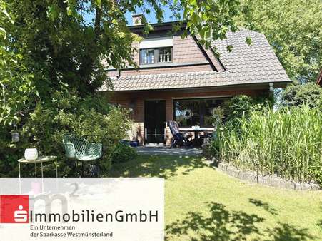 Garten und Terrasse - Doppelhaushälfte in 46395 Bocholt mit 100m² kaufen
