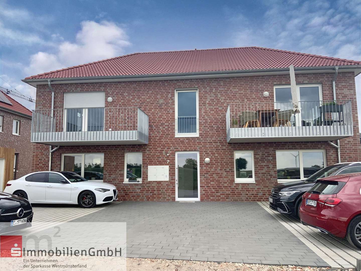 Vorderansicht Vorderansicht - Erdgeschosswohnung in 48734 Reken mit 71m² kaufen