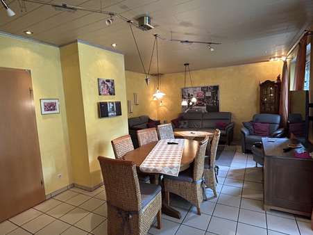 Wohnzimmer - Zweifamilienhaus in 48653 Coesfeld mit 189m² kaufen