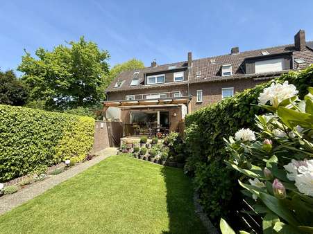 Gartenansicht - Reihenmittelhaus in 46395 Bocholt mit 150m² kaufen