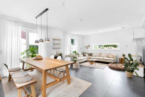 Wohn-Esszimmer Wohn-Esszimmer - Einfamilienhaus in 48249 Dülmen mit 152m² kaufen