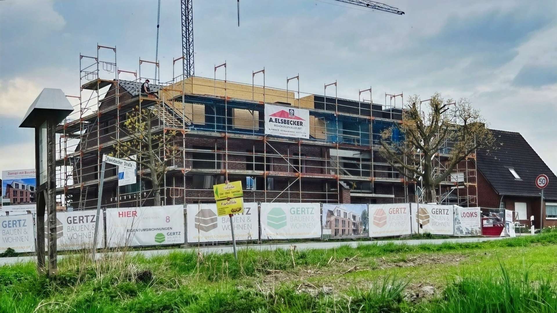 Der Rohbau - Etagenwohnung in 48301 Nottuln mit 79m² kaufen