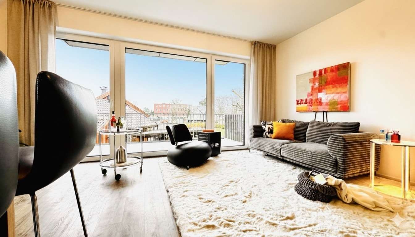 viel Licht - Etagenwohnung in 48301 Nottuln mit 79m² kaufen