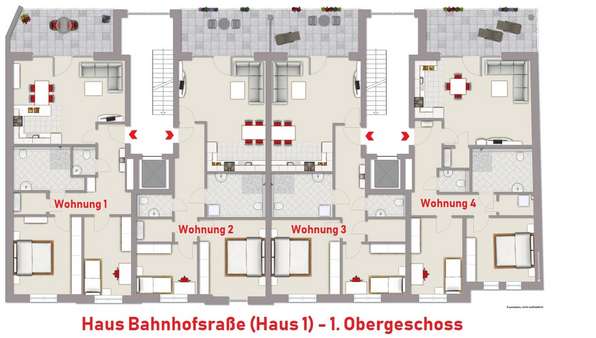 null - Etagenwohnung in 46414 Rhede mit 90m² kaufen