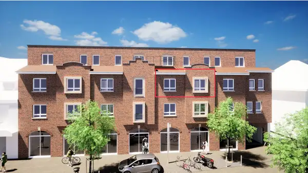 Neubauwohnung mit Balkon im Herzen von Rhede
