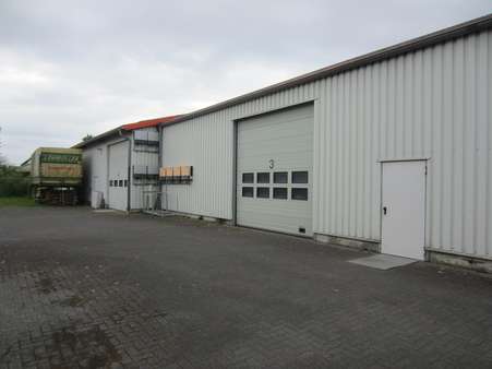 Außenansicht Kalthalle - Produktion in 48565 Steinfurt mit 1800m² günstig kaufen