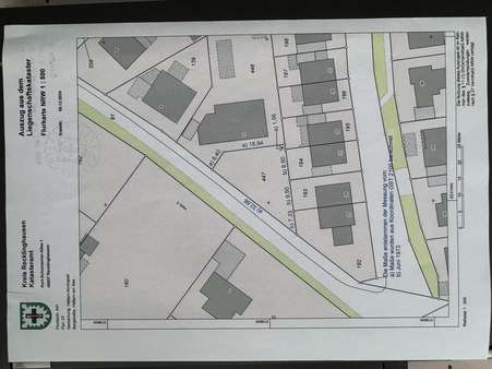 Katasterplan Katasterplan - Grundstück in 45721 Haltern am See mit 368m² kaufen