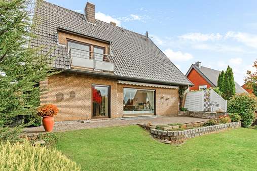 Ansicht Gartenseite Ansicht Gartenseite - Einfamilienhaus in 48727 Billerbeck mit 166m² kaufen