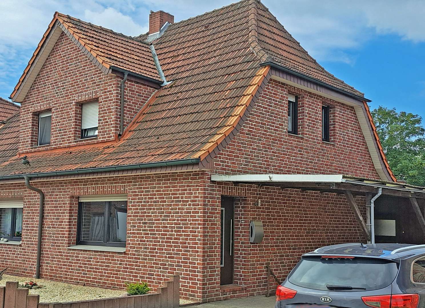 Straßenansicht - Doppelhaushälfte in 48599 Gronau mit 85m² kaufen