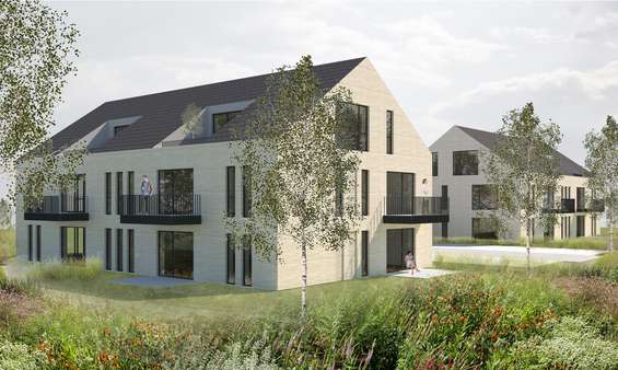 Perspektive - Dachgeschosswohnung in 48703 Stadtlohn mit 62m² kaufen