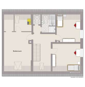 Dachgeschoss - Doppelhaushälfte in 46499 Hamminkeln mit 123m² günstig kaufen