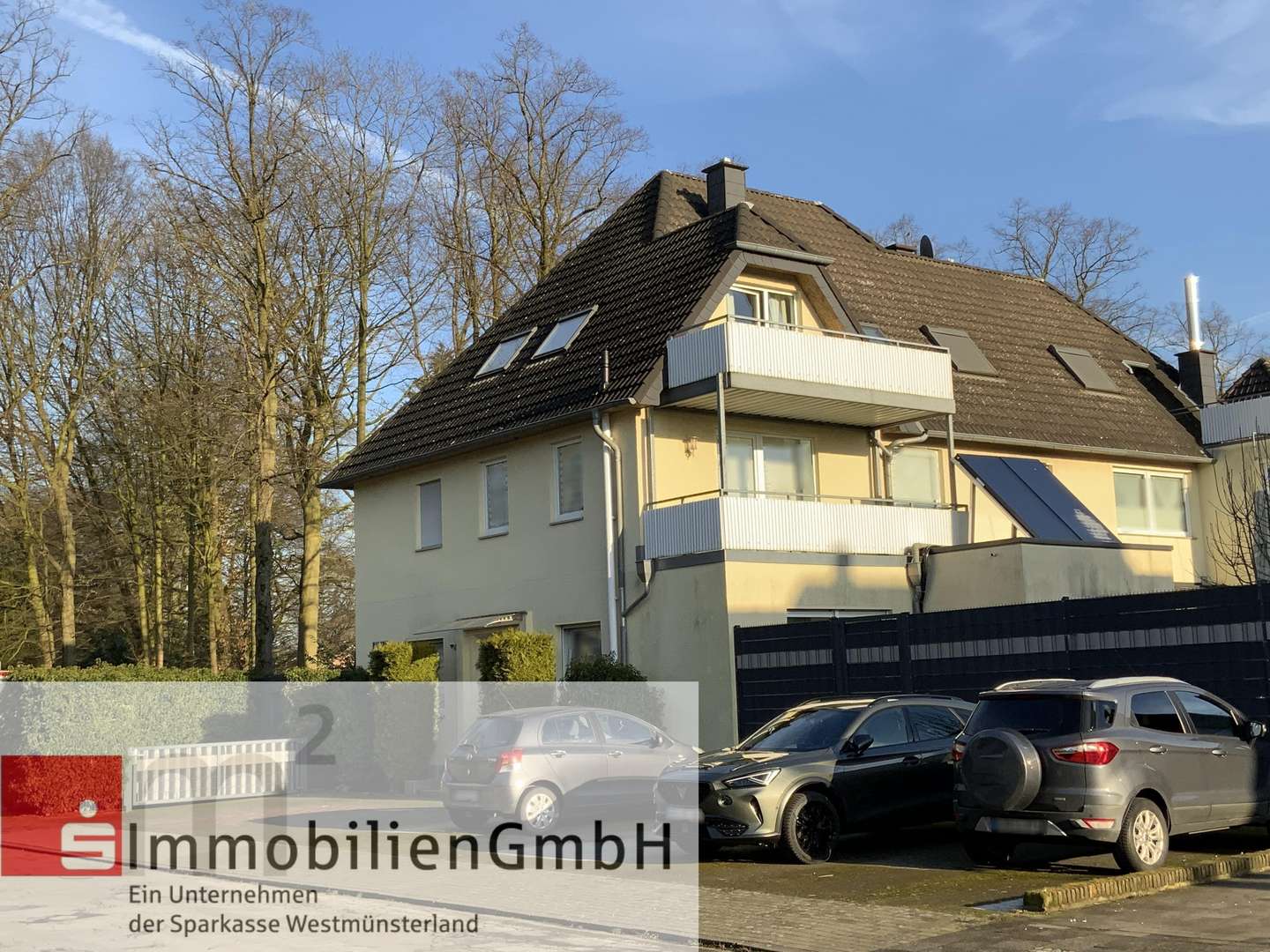Straßenansicht - Dachgeschosswohnung in 46414 Rhede mit 55m² als Kapitalanlage kaufen
